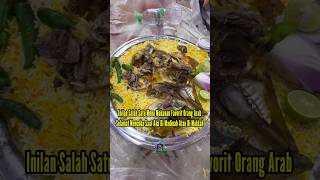 MENU NASI FAVORIT ORANG ARAB KEPALA KAMBING NASI MANDHI [upl. by Dalli]