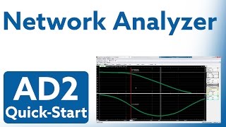 Analog Discovery 2 QuickStart Video 7  Network Analyzer [upl. by Muna]