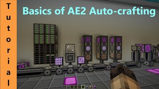 Syns Shorts  Basics of AE2 Autocrafting  AE2 1122 [upl. by Llerdnod]