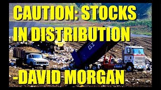 Caution Stocks In Distribution Mode  David Morgan [upl. by Haleehs]