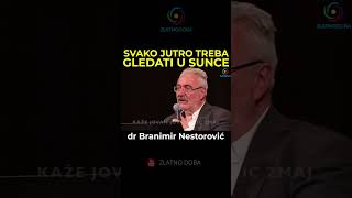 Trebamo svi gledati u Sunce svako jutro Dr Branimir Nestorovic  Najnovije vesti [upl. by Siberson340]