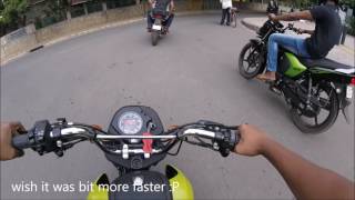 HONDA NAVI  Perfect Bike for Bangalore Traffic SHORT RIDE VIDEO [upl. by Gildus]