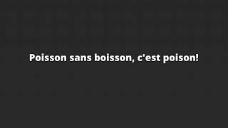 Poisson sans boisson cest poison [upl. by Rider]