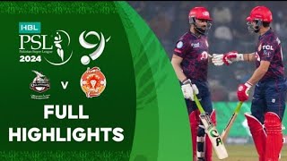 Lahore Qalanders Vs Islamabad United  Full Highlights Psl 2024  Match Bites [upl. by Nixie]