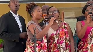 Mushime Yesu  live performance by Patmos choir at AUCA Masoro SDA church [upl. by Stoller]