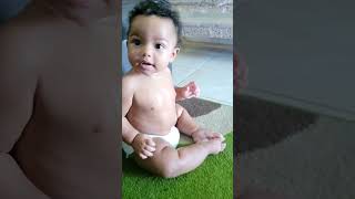 Hilarious Baby getting Startled🤣😂shorts baby fyp funny [upl. by Lamaaj]