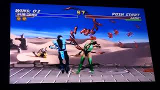 Mortal Kombat Trilogy 2 Subzero Brutality gaming youtube mktrilogy mk viral funny trending [upl. by Cullie]