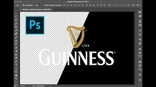 Quickly Remove the background from a logo in Photoshop in under 30 seconds [upl. by Rima]