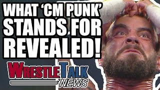 CONTROVERSIAL WWE Firing What CM Punk Actually Stands For REVEALED  WrestleTalk News May 2018 [upl. by Herwig]