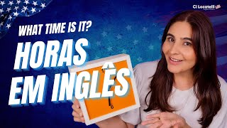 Vamos aprender as horas em inglês [upl. by Liu342]