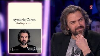 Aymeric Caron  On nest pas couché 9 avril 2016 ONPC [upl. by Tloh]