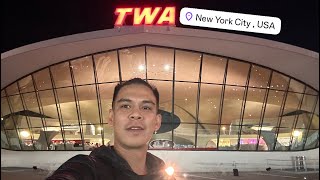 Vlog17 TWA Hotel New York 14hours layover [upl. by Deenya]