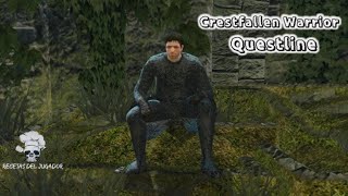 Dark Souls Remastered  Guerrero Alicaído Misión Completa  Crestfallen Warrior Questline [upl. by Mohn]