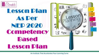 CompetencyBased Lesson Plan Format NEP 2020  Dr Meenakshi Narula [upl. by Rosette101]