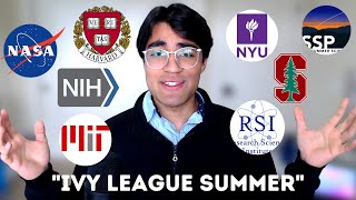 STEM Summer Programs for High Schoolers Research Camps Internships [upl. by Eiramesor]