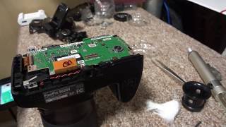 how to disassemble FUJIFILM FINEPIX S8200 part 05 [upl. by Lurette]