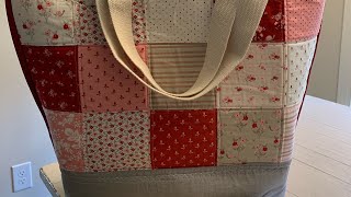 Easy Tote Bag Tutorial [upl. by Hiltner]