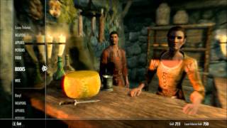 Skyrim Hearthfire  How To Get Straw [upl. by Adien]