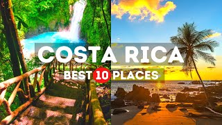 Amazing Places to visit in Costa Rica  Travel Video [upl. by Euqinotna]