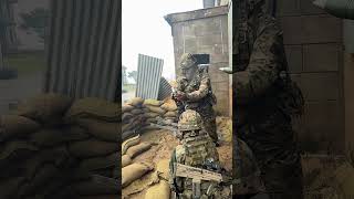 Slow motion mortar 🤯 1 Royal Irish ☘️ britisharmy mortar britishforces [upl. by Raine683]