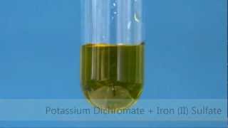 Potassium Dichromate  Iron II Sulfate [upl. by Eytteb]