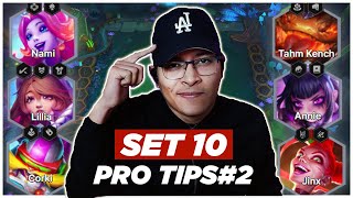 ✅ TFT PRO TIPS 2  COMPOS DE JUEGO TEMPRANO en TFT SET 10 [upl. by Eninaj]