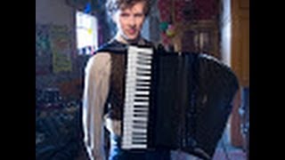 Martynas Levickis and his accordion [upl. by Yeneffit610]