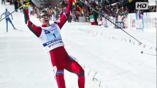 Mens 4x10 Km Relay Val di Fiemme 2003  Jørgen Brink´s Famous Collapse [upl. by Colet]