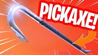 ZO KRIJG JE DE CROWBAR PICKAXE GRATIS in FORTNITE [upl. by Atekram77]