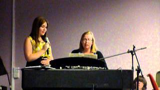 Jessica Adams singing Ave Maria [upl. by Llevram112]