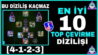 OYUNUN EN İYİ 10 TOP ÇEVİRME OYUNU DİZİLİŞİ 4123 NASIL SEÇİLİR EFOOTBALL 24 MOBİLE [upl. by Irmina654]