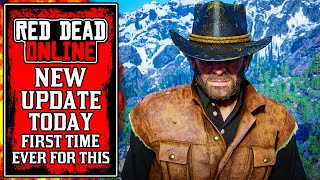 Rockstars First Time EVER For This The NEW Red Dead Online UPDATE Today New RDR2 Update [upl. by Vullo]