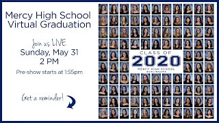 Mercy High School Graduation 2020 [upl. by Dever]