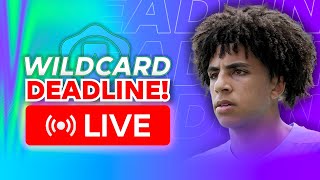 WILDCARD LOCKING IN  FPL GW6 DEADLINE STREAM  FANTASY PREMIER LEAGUE 202425 [upl. by Nawuj]