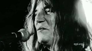 Patti Smith  LIVE from the NYPL [upl. by Mercy738]