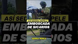 😱 ¡Así Repelen la EMBOSCADA los SOLDADOS MEXICANOS 😱 “De Sicarios”🇲🇽☠️shorts mexico military [upl. by Juieta959]