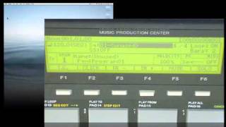 Using sample libraries with an AKAI MPC 1000 Sampler [upl. by Tsuda283]