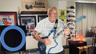 The Germs  Lexicon Devil  Guitar cover  From their only album GI [upl. by Akemrej]