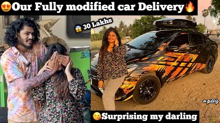 😍Our Fully Modified Car delivery🔥😘Surprising my darling  TTF  Suzuki Ciaz 😈TTF Modification [upl. by Dinah]