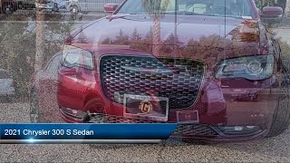 2021 Chrysler 300 S Sedan Gilroy Hollister Santa Cruz Monterey Watsonville [upl. by Dolf339]