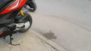 Aprilia SR50 R Burnout [upl. by Gaynor174]