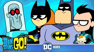 Teen Titans Go  Meet The Bat Family dckids​ [upl. by Mitzl]