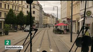 Straßenbahn Görlitz 2021 Linie 2 [upl. by Kilroy969]