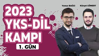 2023 YKSDİL  YDT  KAMPI CANLI YAYIN 1GÜN [upl. by Nnylear]