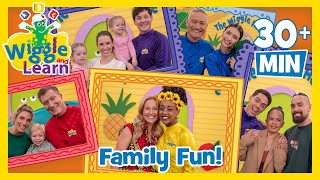 Family Fun 💕 Wiggle and Learn 🎶 The Wiggles [upl. by Meta]