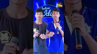 Hindi vs Bhojpuri Song 🥰😂  Indian Idol Season 15  shorts officialvikashraz [upl. by Enalb383]