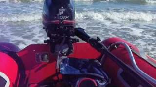 Zodiac 310 Fastroller with 8hp Mercury [upl. by Yahc316]