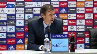 Rueda de prensa Ziganda  Real Oviedo  Las Palmas [upl. by Elad]