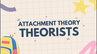 Attachment Theory Theorists [upl. by Aret]