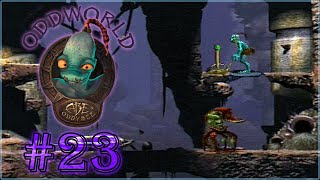 Door Number 3  Scrabanian Temple  Oddworld Abes Oddysee PS1  Gameplay Walkthrough  Part 23 [upl. by Adgam956]